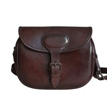 Leder Umhängetasche English Style Cartridge Bag