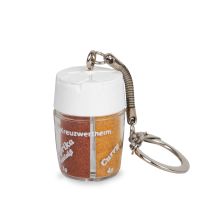 Gewürzstreuer 4-Fach Schlüsselanhänger
