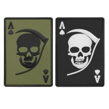 3-D Rubber Patch Death Ace