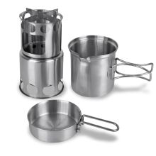 Edelstahl Koch-Set Travel