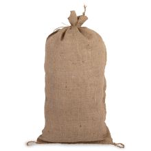 Jute Sandsack mit Bindeband 30 x 60 cm
