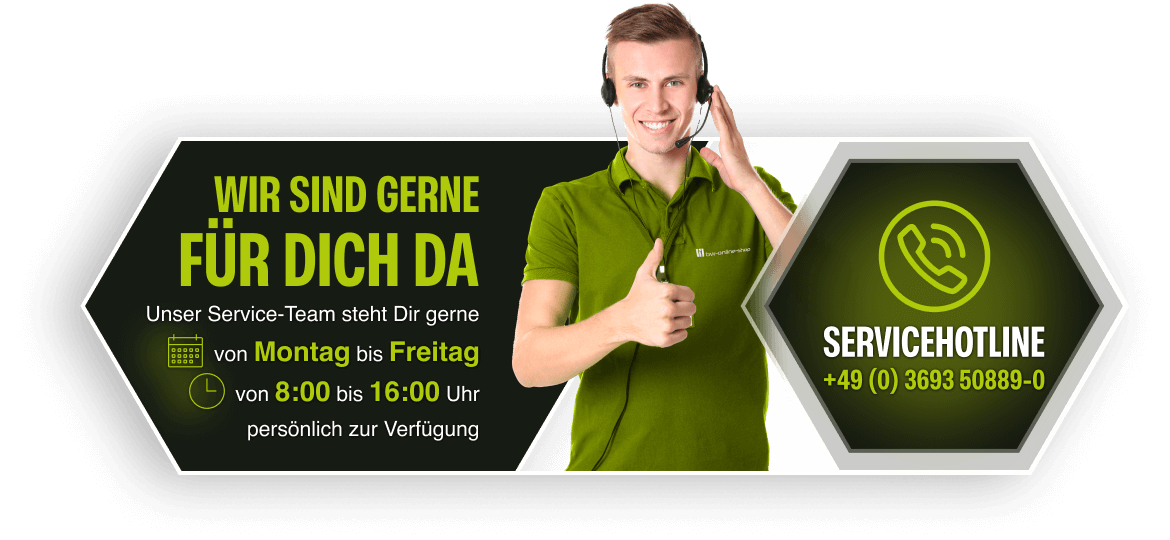 bw-online-shop Servicehotline: 0 36 93 / 508 89 - 0